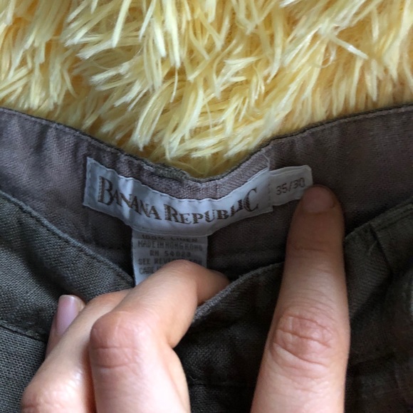 Banana Republic Vintage Linen Trousers - Picture 8 of 8